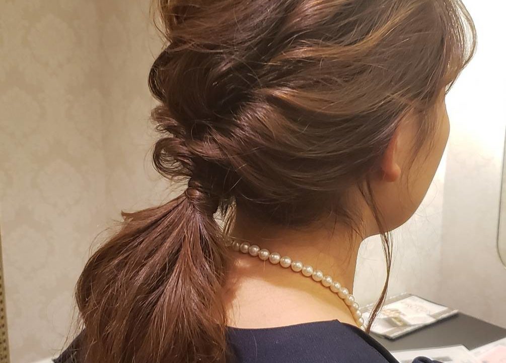 ダウンスタイルのヘアアレンジ 松本の髪質改善美容師 美容院スムークの鈴木ブログ