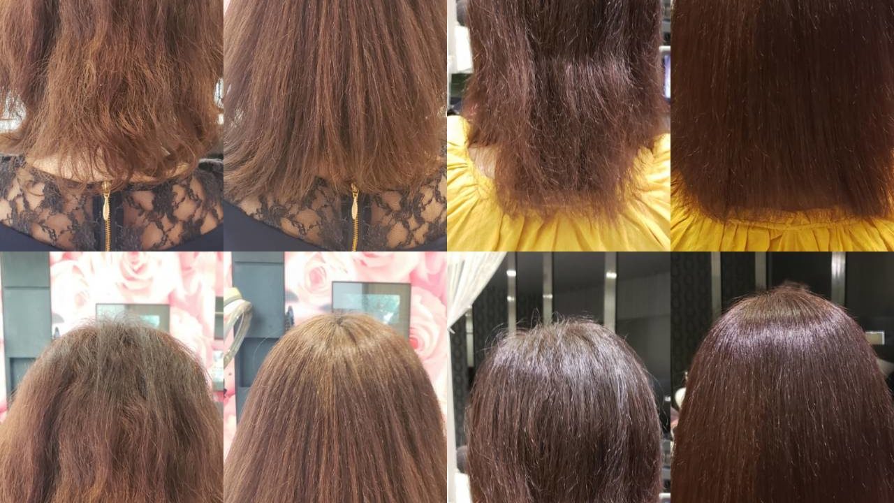 髪質改善縮毛矯正２回目の 松本の髪質改善美容師 美容院スムークの鈴木ブログ