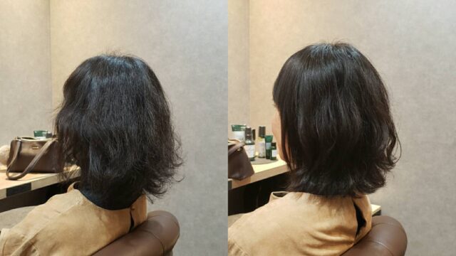 前髪と顔周りのストレートケア