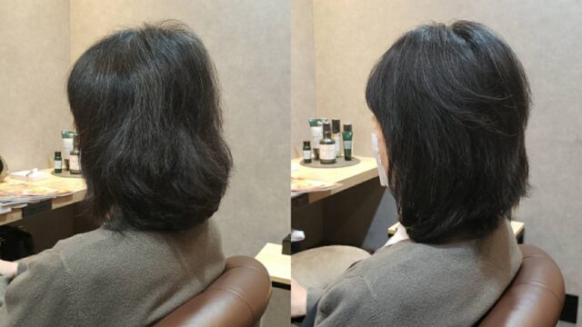 前髪と顔周りのストレートケア